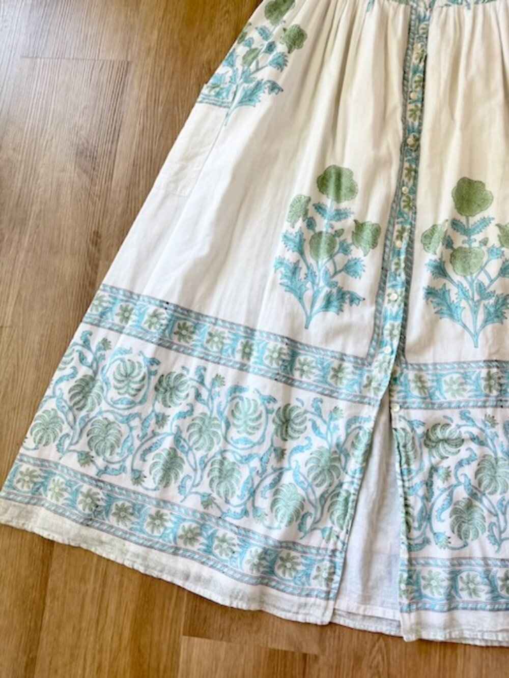 Juliet Dunn Poppy Tie Shoulder Midi Dress Sz 1 XS/S - Picture 5 of 11